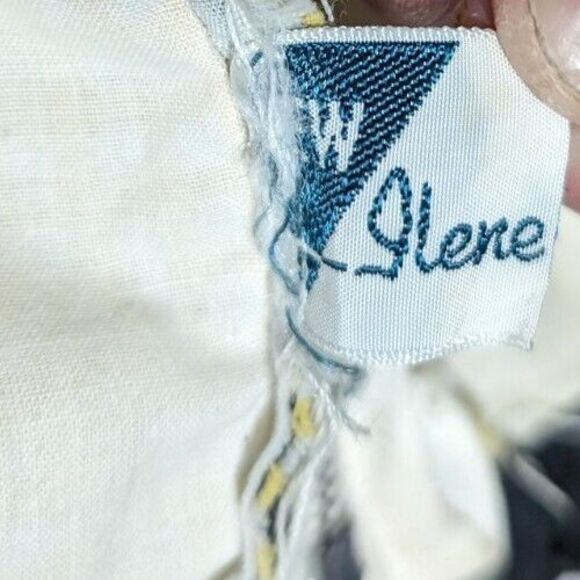 Vintage Ilene Ricky 1950s 1960s Party Dress Full Yellow Gingham Sleeveless - Picture 3 of 13